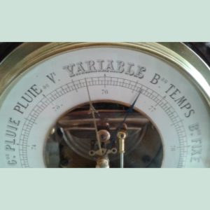 Barometer-Thermometer End XIX Ème