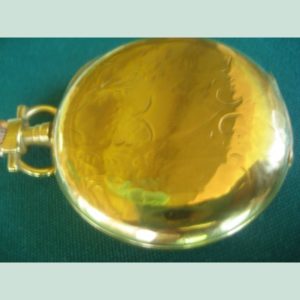 Gold-Plated Pocket Watch