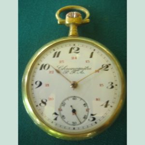 Gold-Plated Pocket Watch